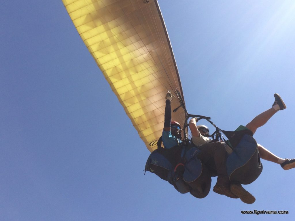 Tandem Paragliding with NIrvana Adventures 